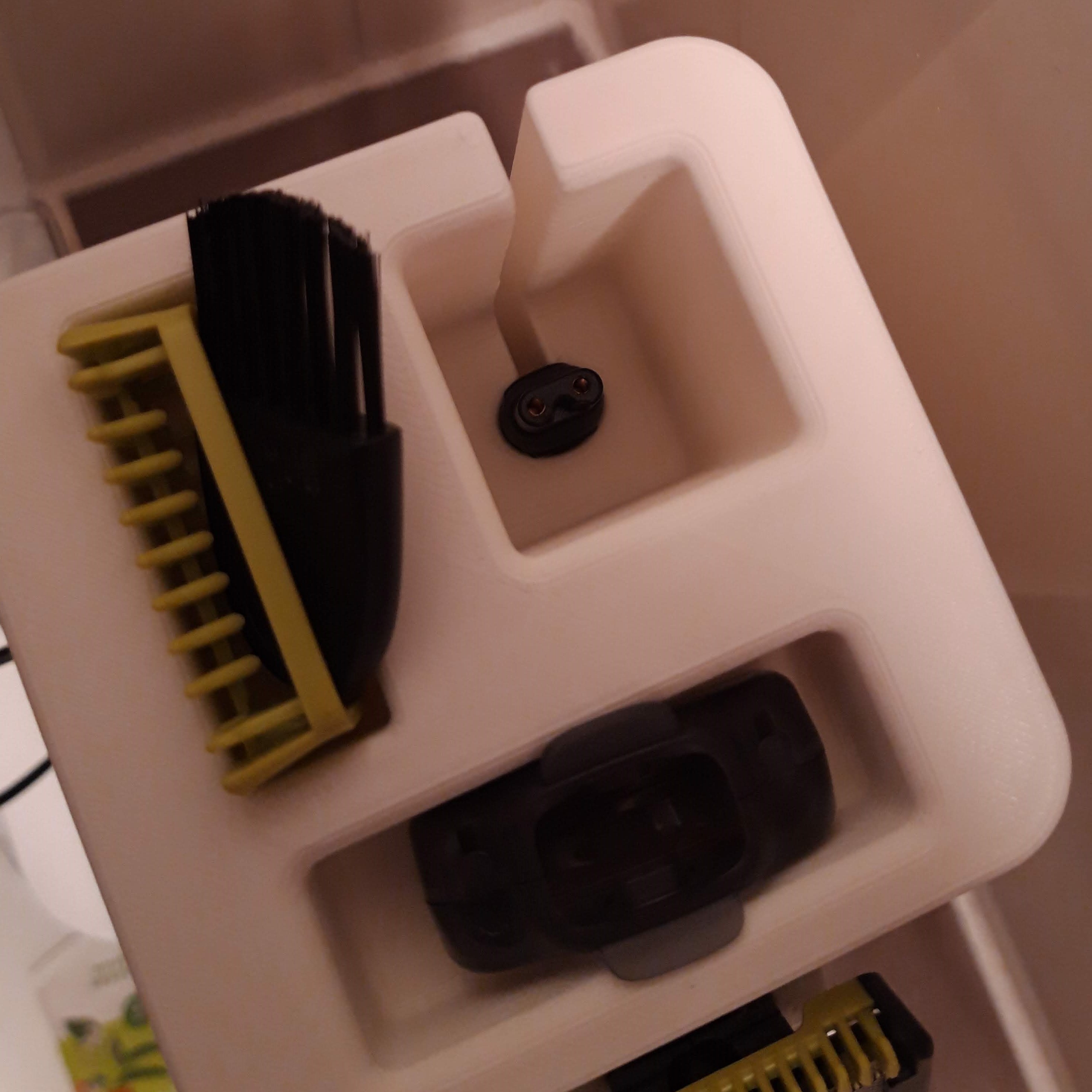 Tıraş Makinesi Standı ve Şarj Yuvası (OneBlade Uyumlu) baskı görseli 3