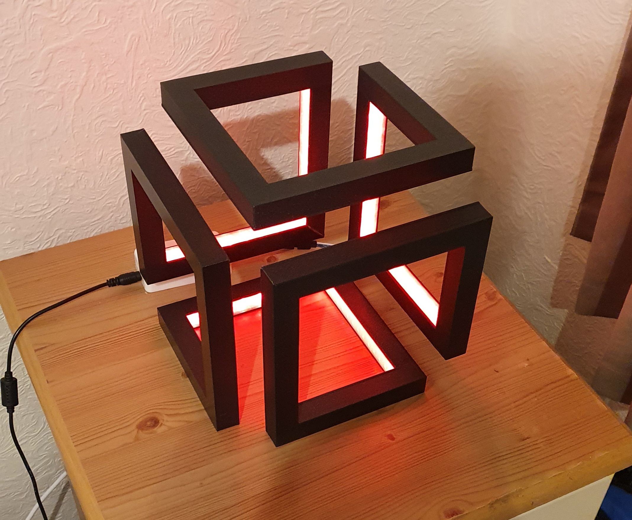 Sonsuzluk Küpü LED Lamba Kiti baskı görseli 4