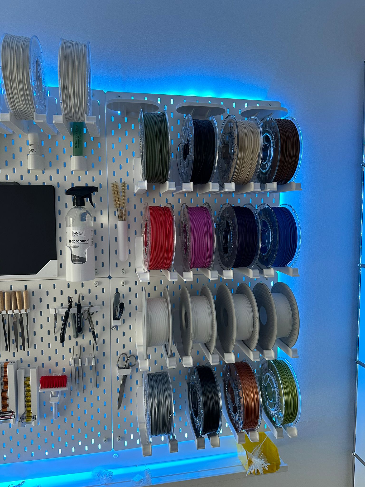 Skadis Panoya Filament Makara Askısı baskı görseli 2