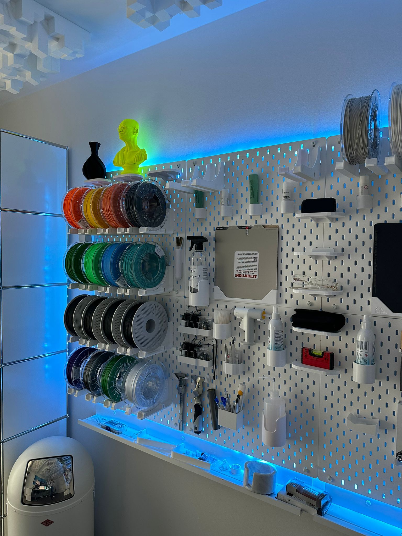 Skadis Panoya Filament Makara Askısı baskı görseli 4
