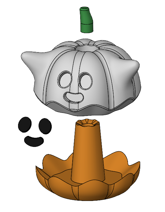 Ghost Pumpkin baskı görseli 3