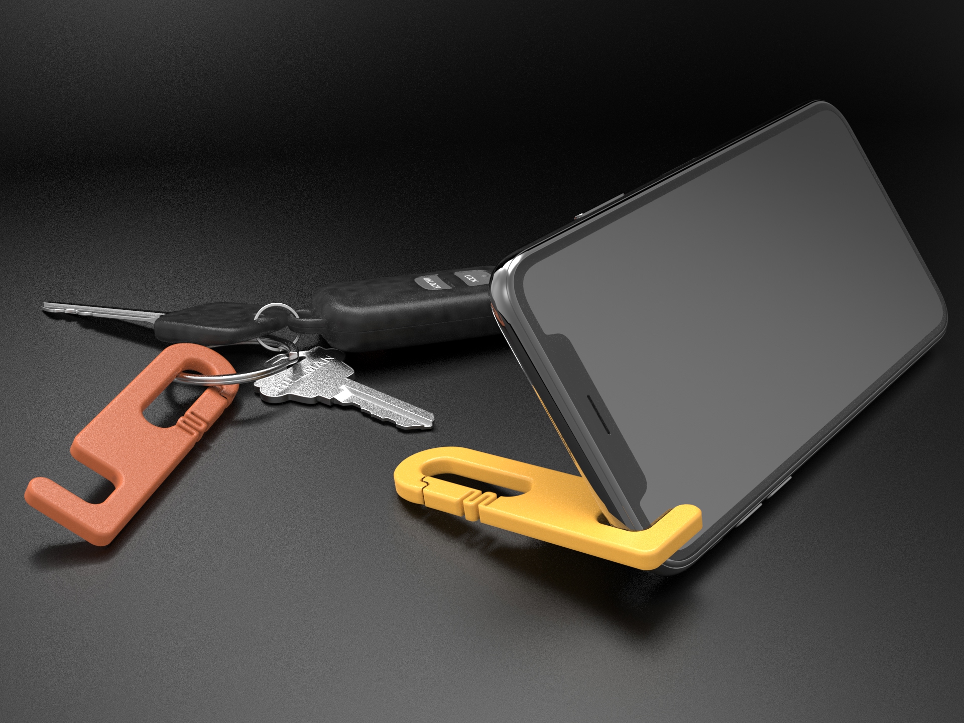 Anahtarlık Telefon Standı baskı görseli 1